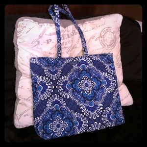Vera Bradley - Blue Tapestry Tote